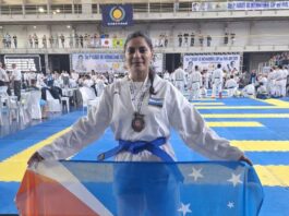 HISTÓRICO BRONCE MUNDIAL PARA LA FUEGUINA ELIANA GOMEZ