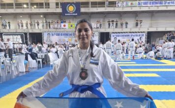 HISTÓRICO BRONCE MUNDIAL PARA LA FUEGUINA ELIANA GOMEZ
