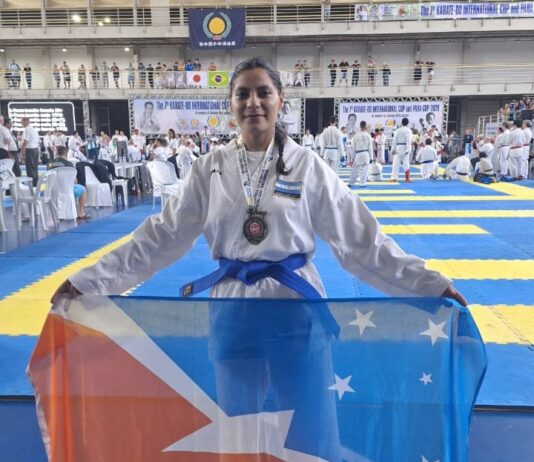 HISTÓRICO BRONCE MUNDIAL PARA LA FUEGUINA ELIANA GOMEZ