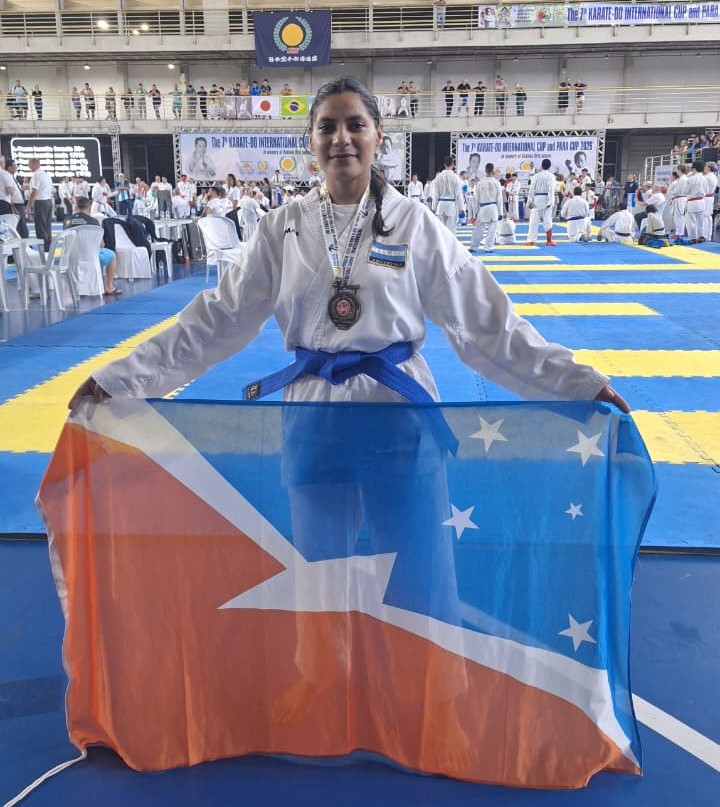 HISTÓRICO BRONCE MUNDIAL PARA LA FUEGUINA ELIANA GOMEZ