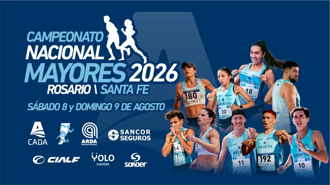 ROSARIO RECIBIÓ A LA ÉLITE NACIONAL EN EL 106° CAMPEONATO ARGENTINO DE ATLETISMO