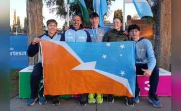 Tierra del Fuego volvió a subir a lo más alto del atletismo nacional