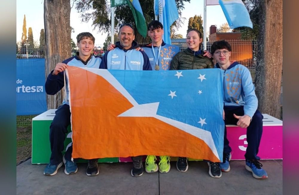 Tierra del Fuego volvió a subir a lo más alto del atletismo nacional