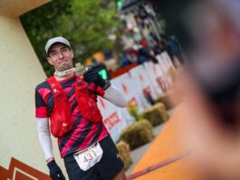 Mauricio Núñez debutó en los 100 kilómetros de UTACCH y alcanzó el podio