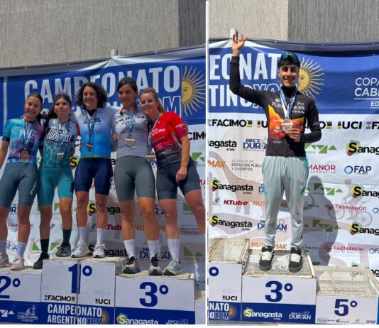 Agostina Melgarejo y Lucas Torres se destacaron en el Argentino de XCM en La Rioja
